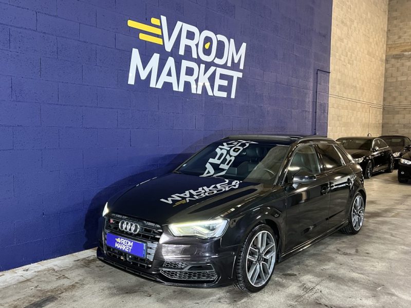  AUDI S3 SPORTBACK 2.0 TFSI 300CH - QUATTRO  BVA - BLACK PANTHERE - GPS - 111000KM -   