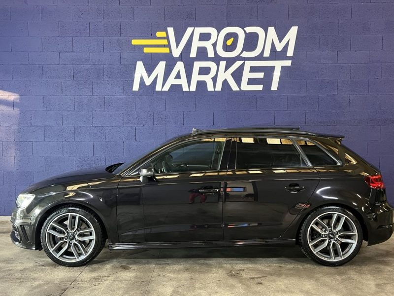  AUDI S3 SPORTBACK 2.0 TFSI 300CH - QUATTRO  BVA - BLACK PANTHERE - GPS - 111000KM -   