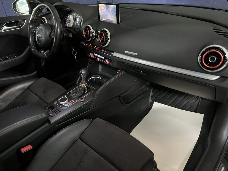  AUDI S3 SPORTBACK 2.0 TFSI 300CH - QUATTRO  BVA - BLACK PANTHERE - GPS - 111000KM -   