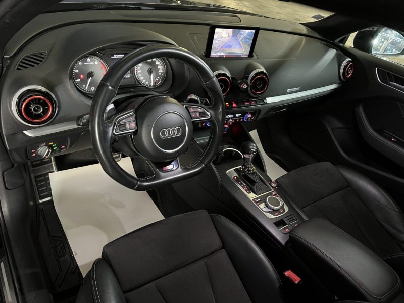  AUDI S3 SPORTBACK 2.0 TFSI 300CH - QUATTRO  BVA - BLACK PANTHERE - GPS - 111000KM -   