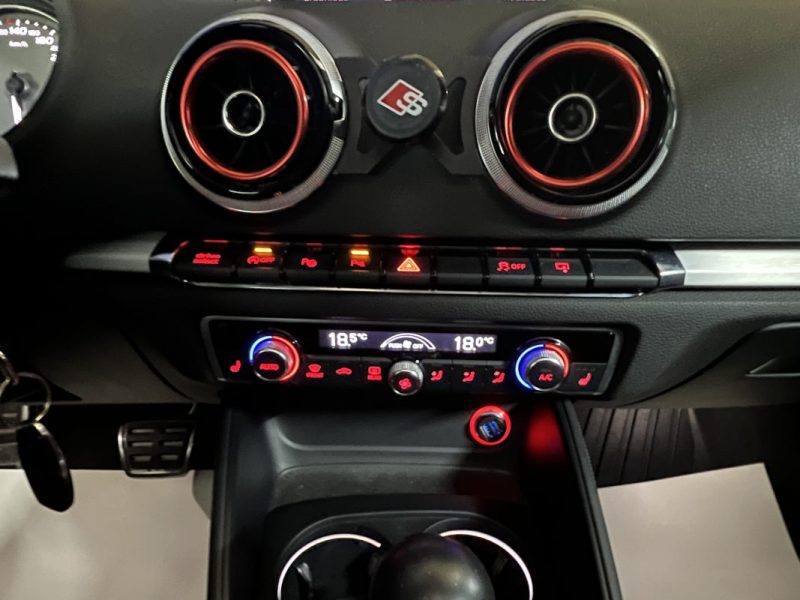  AUDI S3 SPORTBACK 2.0 TFSI 300CH - QUATTRO  BVA - BLACK PANTHERE - GPS - 111000KM -   