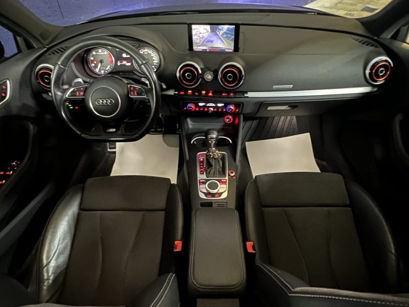  AUDI S3 SPORTBACK 2.0 TFSI 300CH - QUATTRO  BVA - BLACK PANTHERE - GPS - 111000KM -   