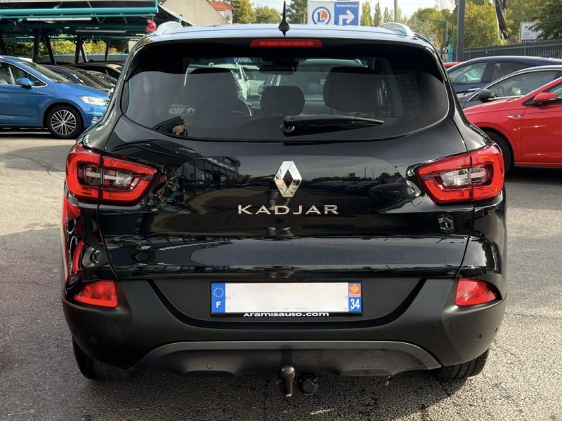 RENAULT KADJAR INTENS 1.6 DCI 130 Cv ATTELAGE CAMERA RECUL GPS CRIT AIR 2 - GARANTIE 1 AN