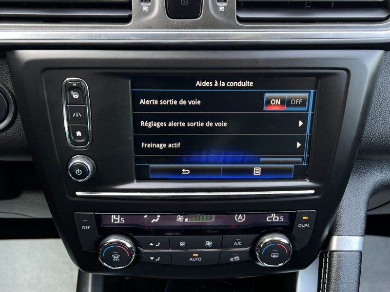RENAULT KADJAR INTENS 1.6 DCI 130 Cv ATTELAGE CAMERA RECUL GPS CRIT AIR 2 - GARANTIE 1 AN