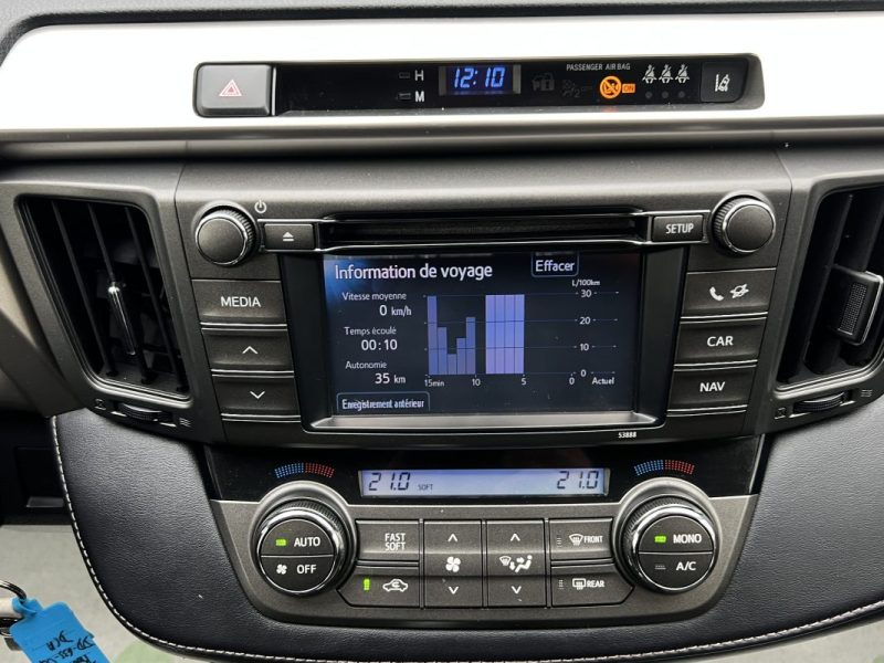 TOYOTA RAV4 IV LIFE 2.0 VVTi 151 Cv 1ERE MAIN 4WD ATTELAGE CAMERA RECUL CRIT AIR 1 - GARANTIE 1 AN