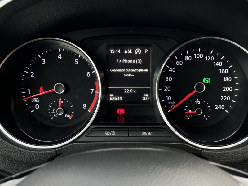 VOLKSWAGEN POLO 5 VI PHASE 2 ALLSTAR 1.2 TSI 90 Cv 1ERE MAIN BOITE AUTOMATIQUE 5 Pts - GARANTIE 1 AN