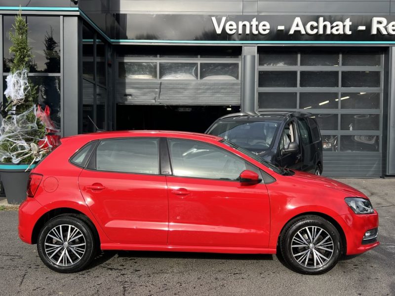 VOLKSWAGEN POLO 5 VI PHASE 2 ALLSTAR 1.2 TSI 90 Cv 1ERE MAIN BOITE AUTOMATIQUE 5 Pts - GARANTIE 1 AN