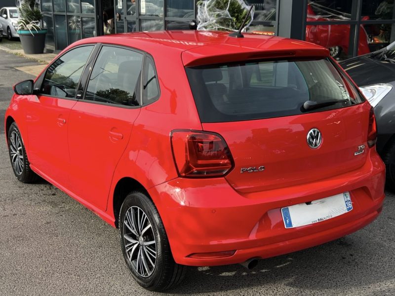 VOLKSWAGEN POLO 5 VI PHASE 2 ALLSTAR 1.2 TSI 90 Cv 1ERE MAIN BOITE AUTOMATIQUE 5 Pts - GARANTIE 1 AN