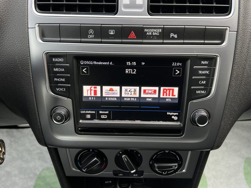 VOLKSWAGEN POLO 5 VI PHASE 2 ALLSTAR 1.2 TSI 90 Cv 1ERE MAIN BOITE AUTOMATIQUE 5 Pts - GARANTIE 1 AN