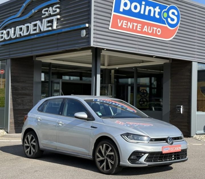 VOLKSWAGEN POLO 1.0 TSI 95CH R-LINE DSG Apple carplay / ACC