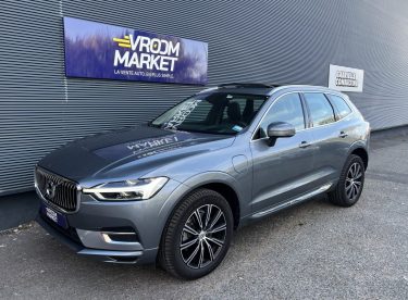 VOLVO XC60 T8 AWD RECHARGE 303 + 87CH INSCRIPTION LUXE GEARTRONIC - ENTRETIEN COMPLET VOLVO - 1ÈRE MAIN 