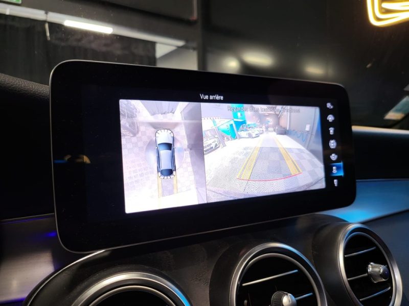 MERCEDES CLASSE GLC 220D 194CH AMG LINE 4MATIC 9G-TRONIC / BUREMASTER + CUIR COMPLET + SUIVIE MERCEDES / 