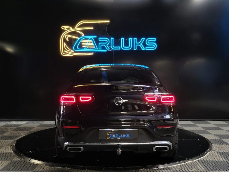 MERCEDES CLASSE GLC 220D 194CH AMG LINE 4MATIC 9G-TRONIC / BUREMASTER + CUIR COMPLET + SUIVIE MERCEDES / 