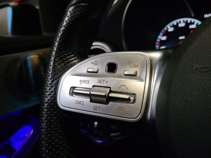 MERCEDES CLASSE GLC 220D 194CH AMG LINE 4MATIC 9G-TRONIC / BUREMASTER + CUIR COMPLET + SUIVIE MERCEDES / 