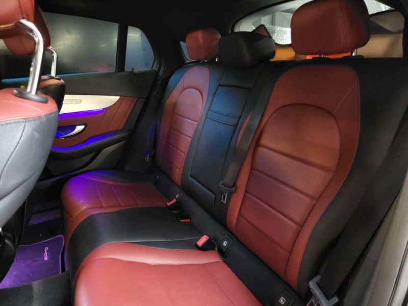 MERCEDES CLASSE GLC 220D 194CH AMG LINE 4MATIC 9G-TRONIC / BUREMASTER + CUIR COMPLET + SUIVIE MERCEDES / 