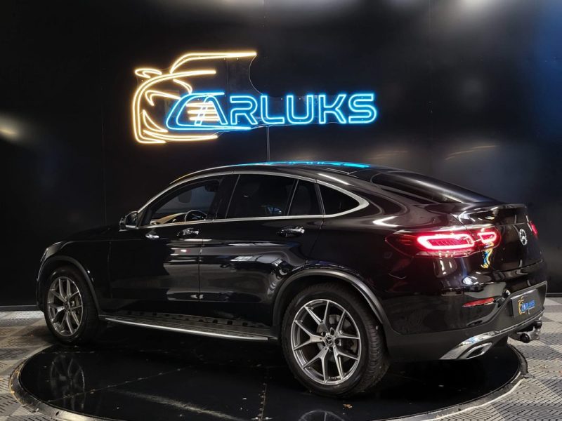 MERCEDES CLASSE GLC 220D 194CH AMG LINE 4MATIC 9G-TRONIC / BUREMASTER + CUIR COMPLET + SUIVIE MERCEDES / 