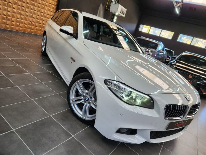 BMW SERIE 5 F11 TOURING 520D 184 M SPORT BVA8*1°MAIN*XENON*GPS*CUIR*