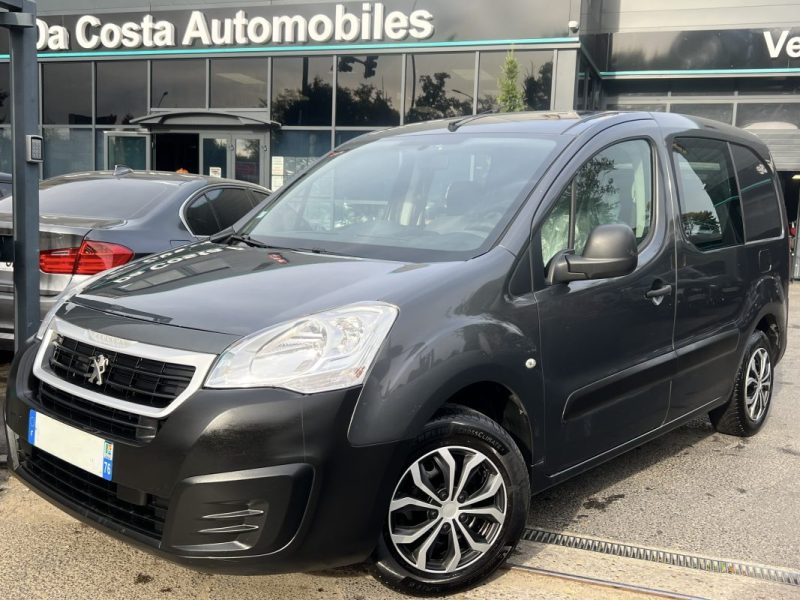 PEUGEOT PARTNER II 1.6 HDI 90 Cv 3 PLACES CLIMATISATION CRIT AIR 2 PORTE COULISSANTE - Garantie 1 an