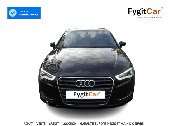 AUDI A3 1.4 TFSI 125 CH S LINE SPORTPAKET 2014