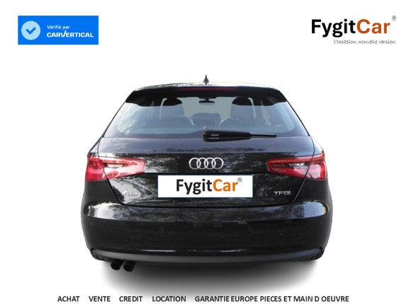 AUDI A3 1.4 TFSI 125 CH S LINE SPORTPAKET 2014