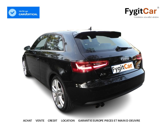 AUDI A3 1.4 TFSI 125 CH S LINE SPORTPAKET 2014