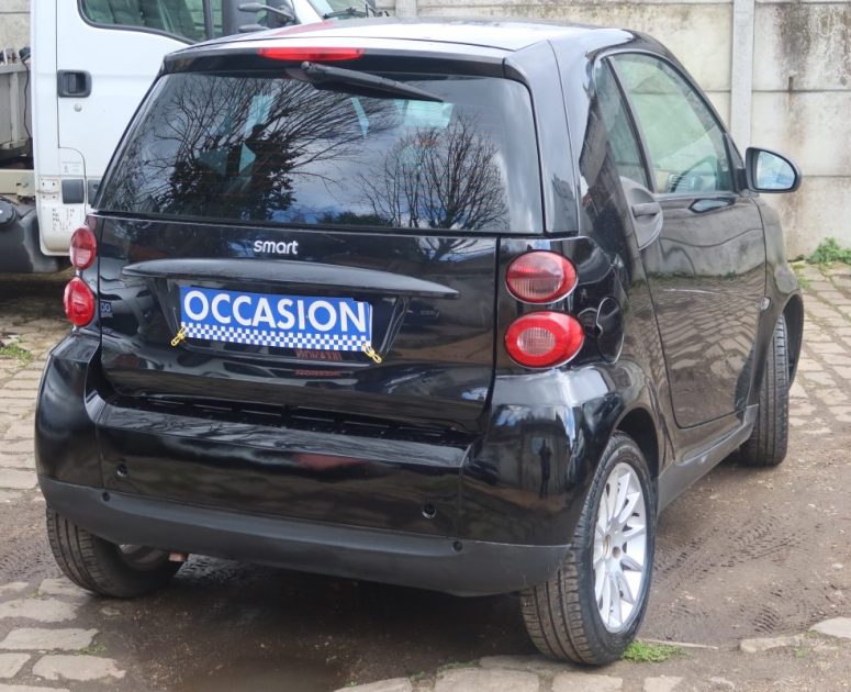 SMART FORTWO 0.9 TURBO PASSION 82CH / INTÉRIEUR TOUT CUIR / NAVIGATION MULTIMÉDIA KENWOOD    2009