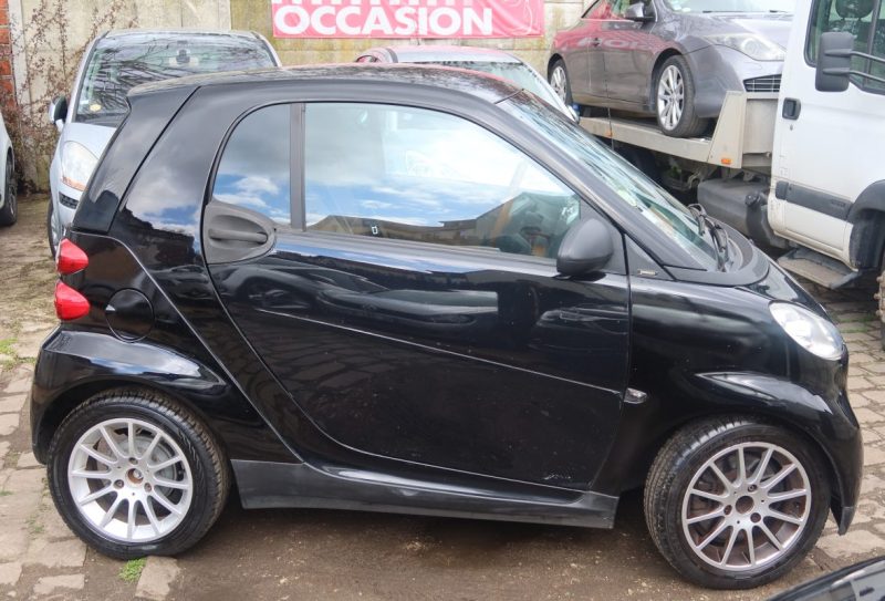 SMART FORTWO 0.9 TURBO PASSION 82CH / INTÉRIEUR TOUT CUIR / NAVIGATION MULTIMÉDIA KENWOOD    2009