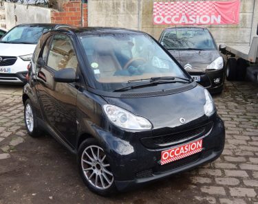 SMART FORTWO 0.9 TURBO PASSION 82CH / INTÉRIEUR TOUT CUIR / NAVIGATION MULTIMÉDIA KENWOOD    2009