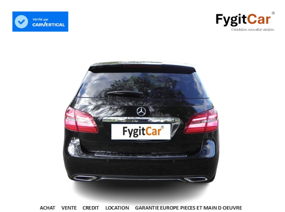 MERCEDES CLASSE B 180 122 CH SENSATION BOITE MANUELLE 2015