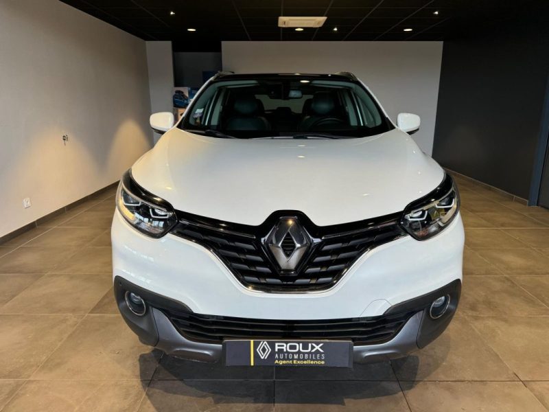 RENAULT KADJAR TCE 130 EDC INTENS / TOIT PANORAMIQUE / ENTRETIEN RENAULT COMPLET  / ATTELAGE / EASY PARK ASSIST / RADAR 360° 2017