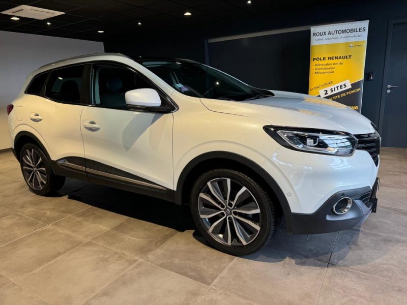 RENAULT KADJAR TCE 130 EDC INTENS / TOIT PANORAMIQUE / ENTRETIEN RENAULT COMPLET  / ATTELAGE / EASY PARK ASSIST / RADAR 360° 2017