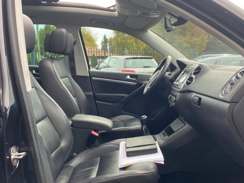 VW Tiguan 140ch Carat 🚙🌞 Toit pano / Full cuir 🛋️ / Reprise 🔄 Garantie 6 mois ✅