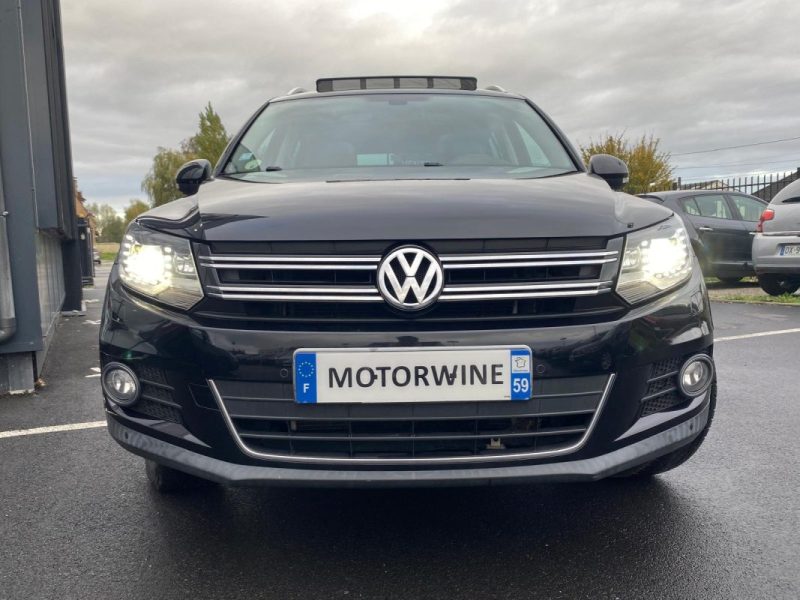 VW Tiguan 140ch Carat 🚙🌞 Toit pano / Full cuir 🛋️ / Reprise 🔄 Garantie 6 mois ✅