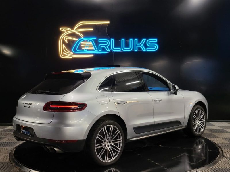 PORSCHE MACAN S 3.0 V6 340cv PDK / TOIT OUVRANT + ATTELAGE ELECTRIQUE + SUIVI PORSCHE /