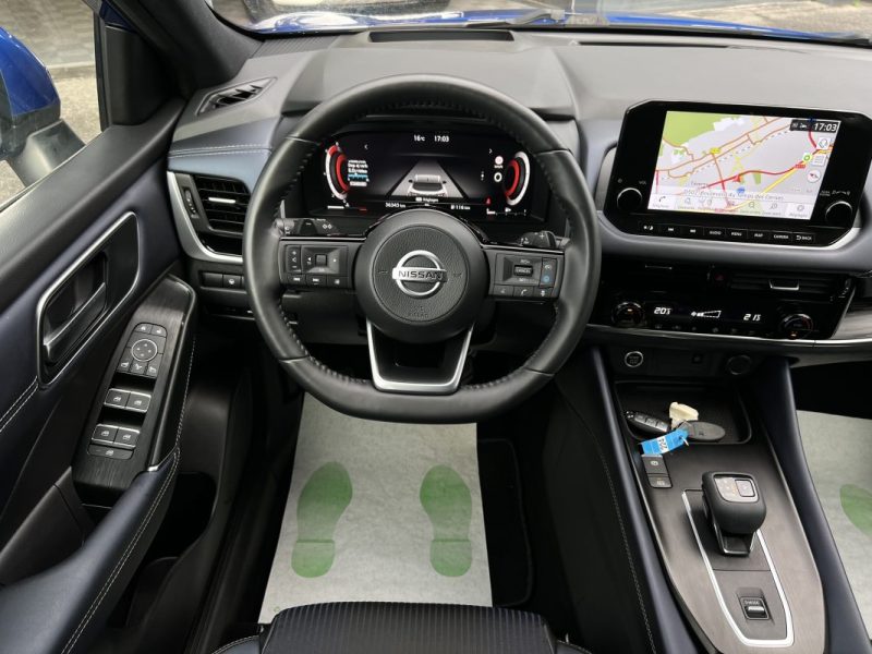 NISSAN QASHQAI 3 III TEKNA 1.3 HYBRID 158 Cv BOITE AUTO / TOIT PANO APPLE & ANDROID - GARANTIE 1 AN
