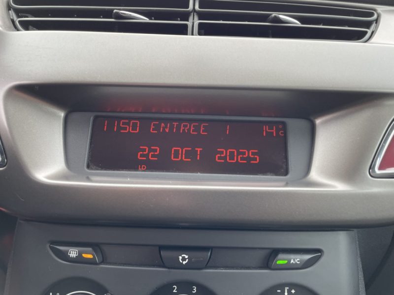 CITROEN C3 1.0 VTI  68 CV   GARANTIE 3/12 MOIS 2013