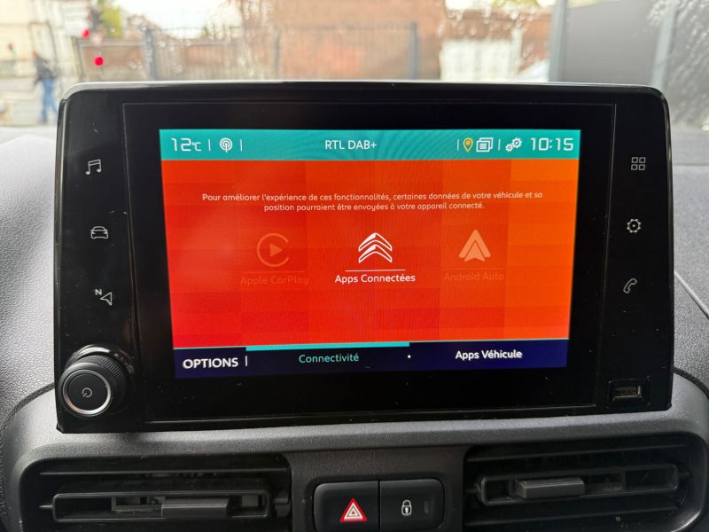 CITROEN BERLINGO BLUEHDI 100cv S&S DRIVER - CAMERA/GPS  - 90.000kms