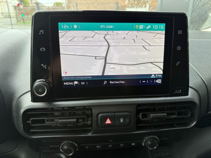 CITROEN BERLINGO BLUEHDI 100cv S&S DRIVER - CAMERA/GPS  - 90.000kms