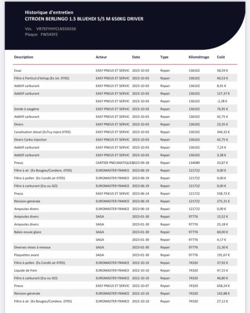 CITROEN BERLINGO CAMIONNETTE/MONOSPACE 1.5 BLUEHDI 100 1499CM3 102CV  2020