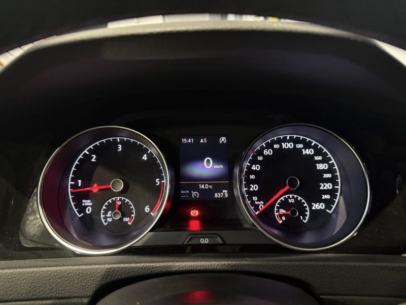 VOLKSWAGEN GOLF 2.0 TDI 150 CARAT / SUIVI COMPLET VW / KIT DISTRIBUTION OK 