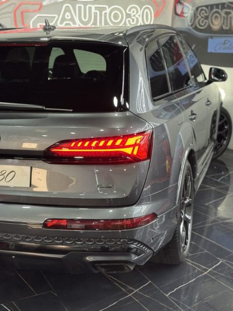 AUDI Q7 60 TFSI E  490 QUATTRO S LINE TIPTRONIC PH3 2025 TTC