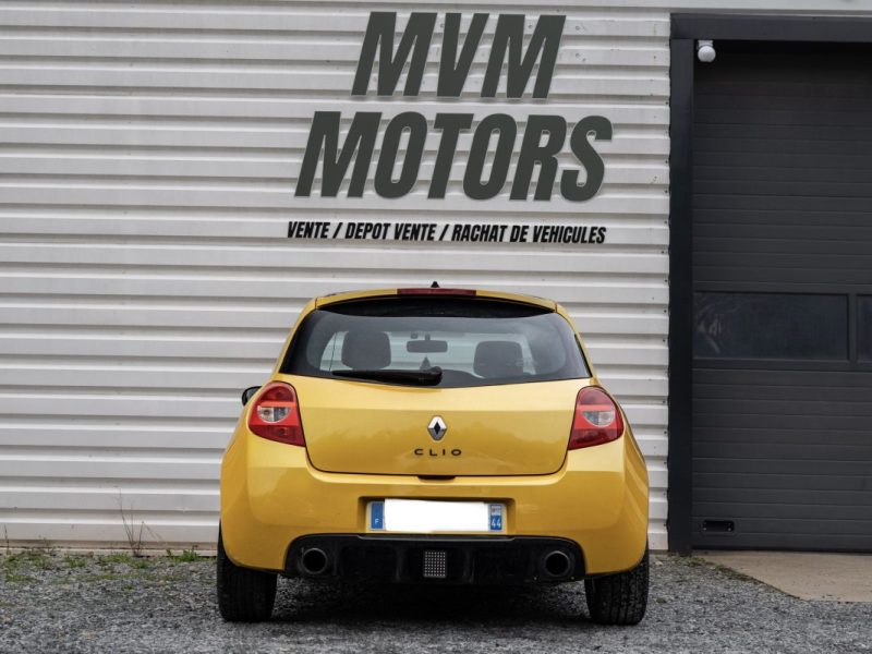 RENAULT CLIO III RS PHASE 2 2.0 16V 203Cv CUP JAUNE SIRIUS