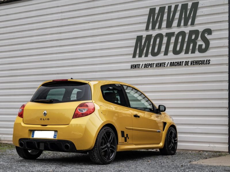 RENAULT CLIO III RS PHASE 2 2.0 16V 203Cv CUP JAUNE SIRIUS
