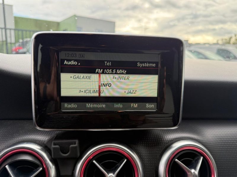 MERCEDES CLASSE A 180 CDI BLUE EFFICIENCY Toit ouvrant