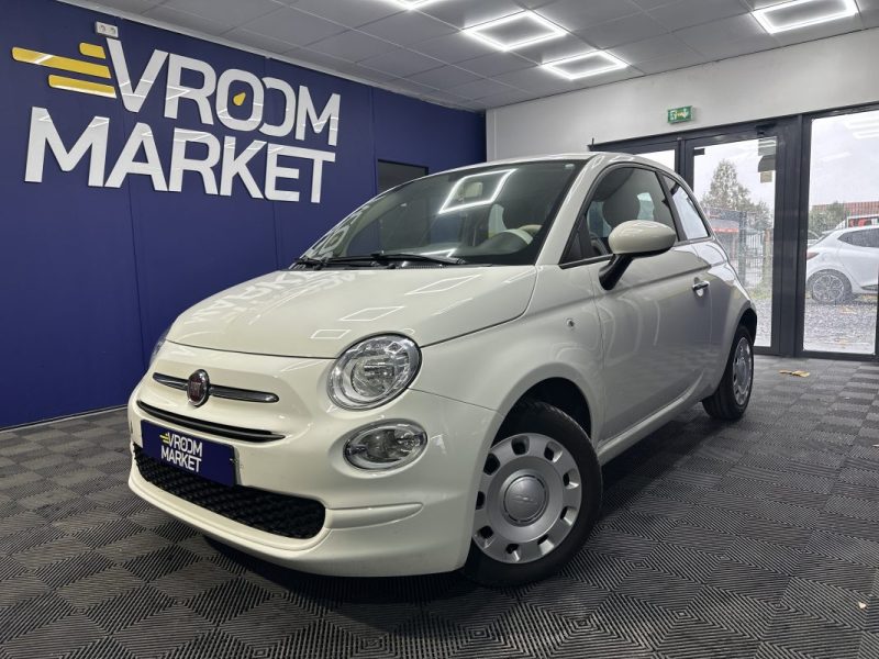 Fiat 500 1.0 70ch BSG S&S Lounge | 80 400 KM |2021 | Micro-hybridation | Ecran multifonctions