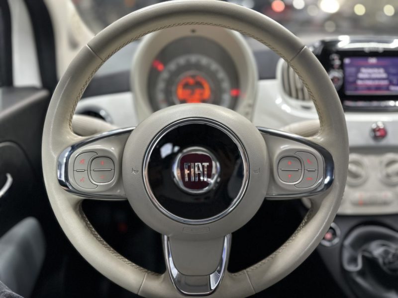 Fiat 500 1.0 70ch BSG S&S Lounge | 80 400 KM |2021 | Micro-hybridation | Ecran multifonctions