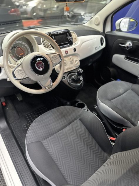 Fiat 500 1.0 70ch BSG S&S Lounge | 80 400 KM |2021 | Micro-hybridation | Ecran multifonctions