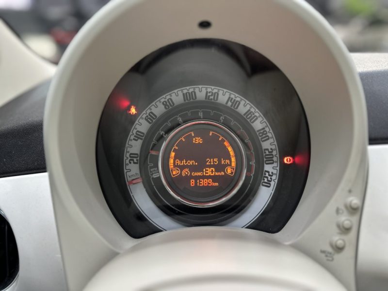 Fiat 500 1.0 70ch BSG S&S Lounge | 80 400 KM |2021 | Micro-hybridation | Ecran multifonctions