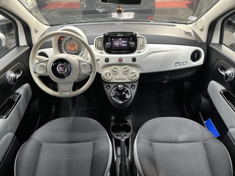 Fiat 500 1.0 70ch BSG S&S Lounge | 80 400 KM |2021 | Micro-hybridation | Ecran multifonctions