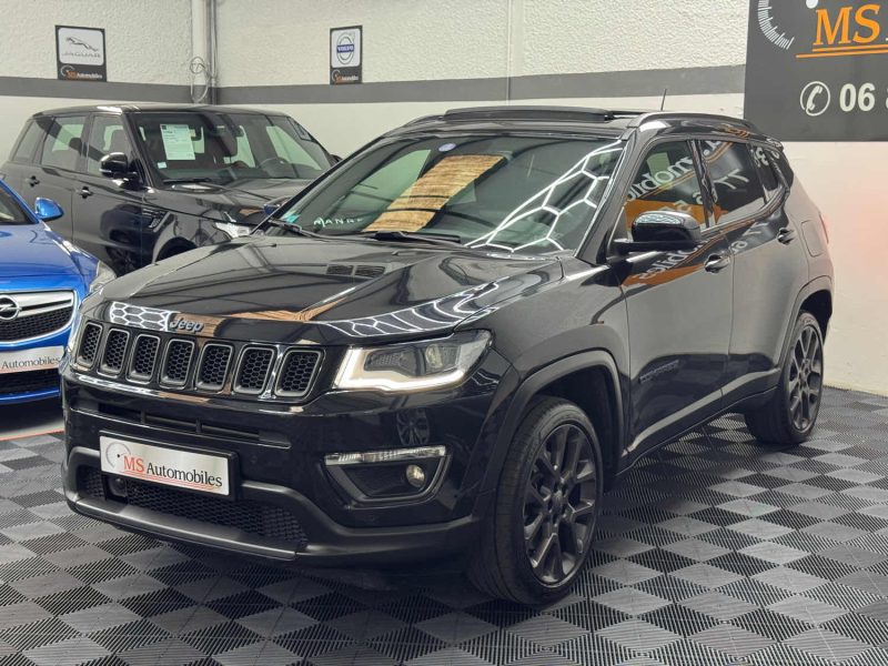 JEEP COMPASS PH2 1.3 PHEV T4 240CH 4XE AT6 EAWD S GARANTIE 12 MOIS 1ERE MAIN HISTORIQUE COMPLET 🇨🇵
